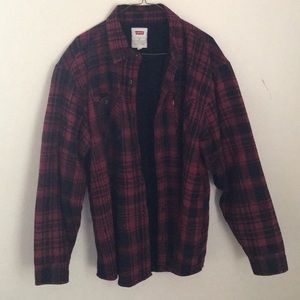 Levi Plaid Trucker Shirt